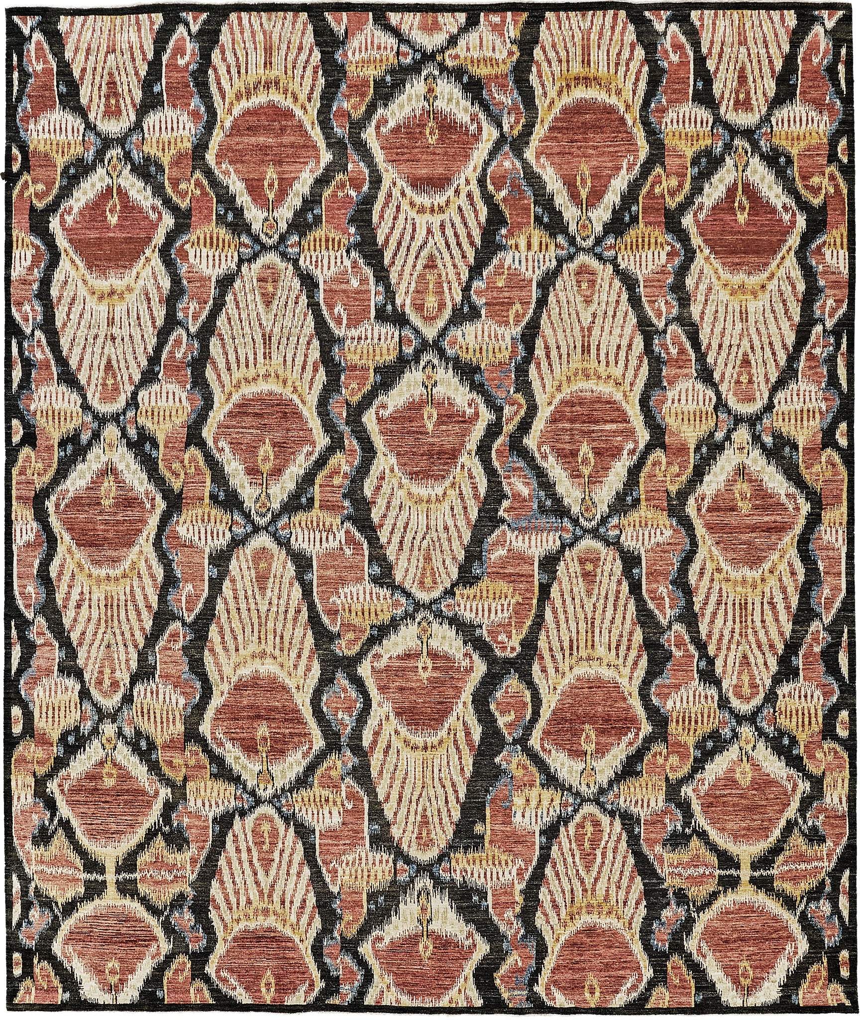 Ikat Pattern Rug 20252 - 12' 1