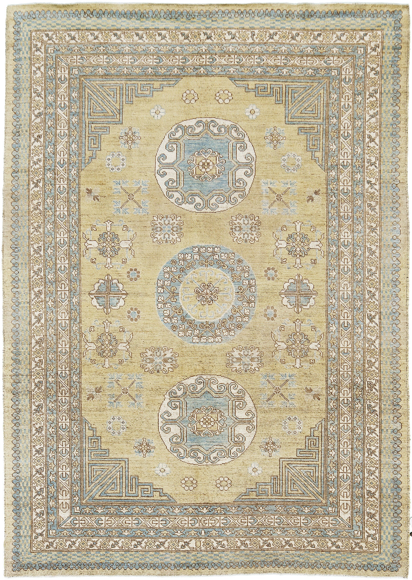18th Century Khotan Design Revival D5387 Safira