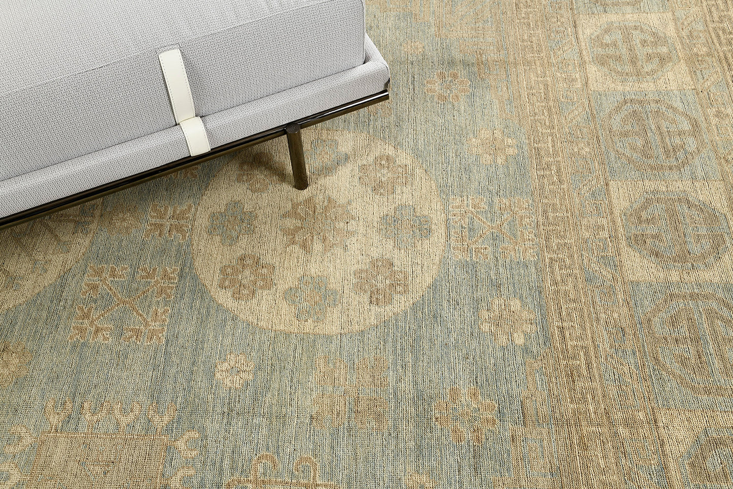Vintage Style Khotan Revival Rug