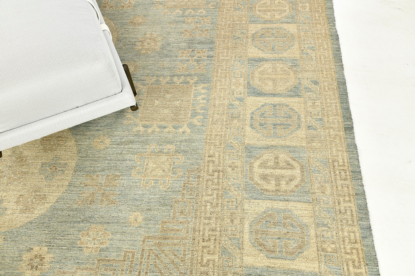 Vintage Style Khotan Revival Rug