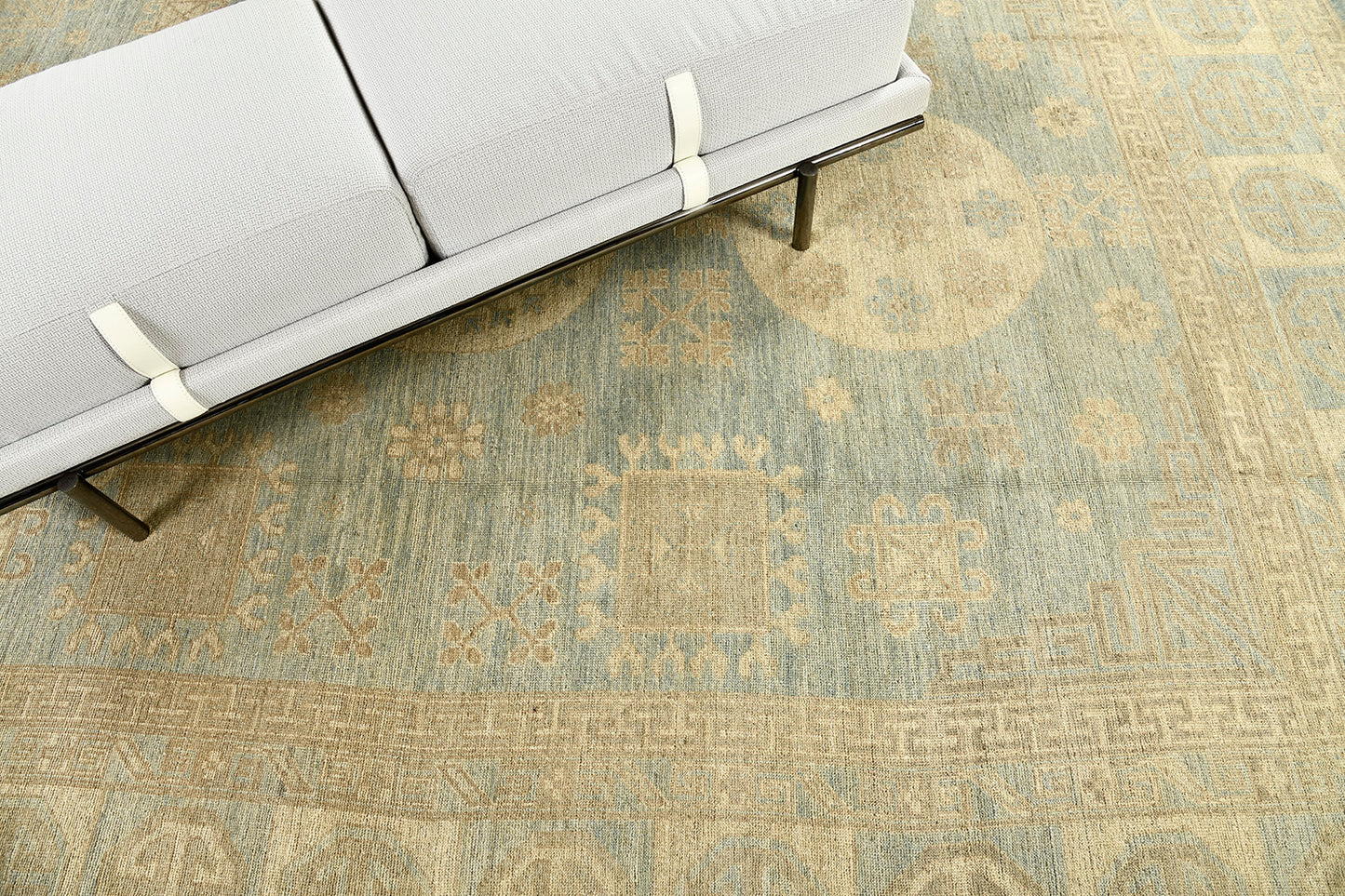 Vintage Style Khotan Revival Rug