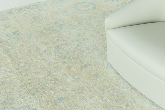 Vintage Style Sultanabad Revival Rug