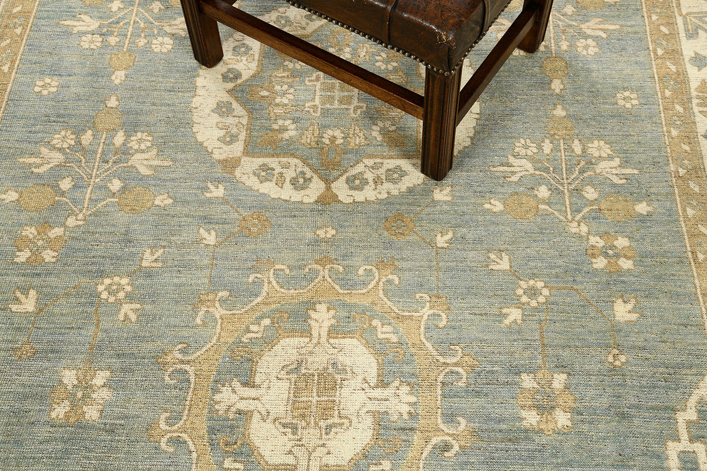 Vintage Style Khotan Revival Rug
