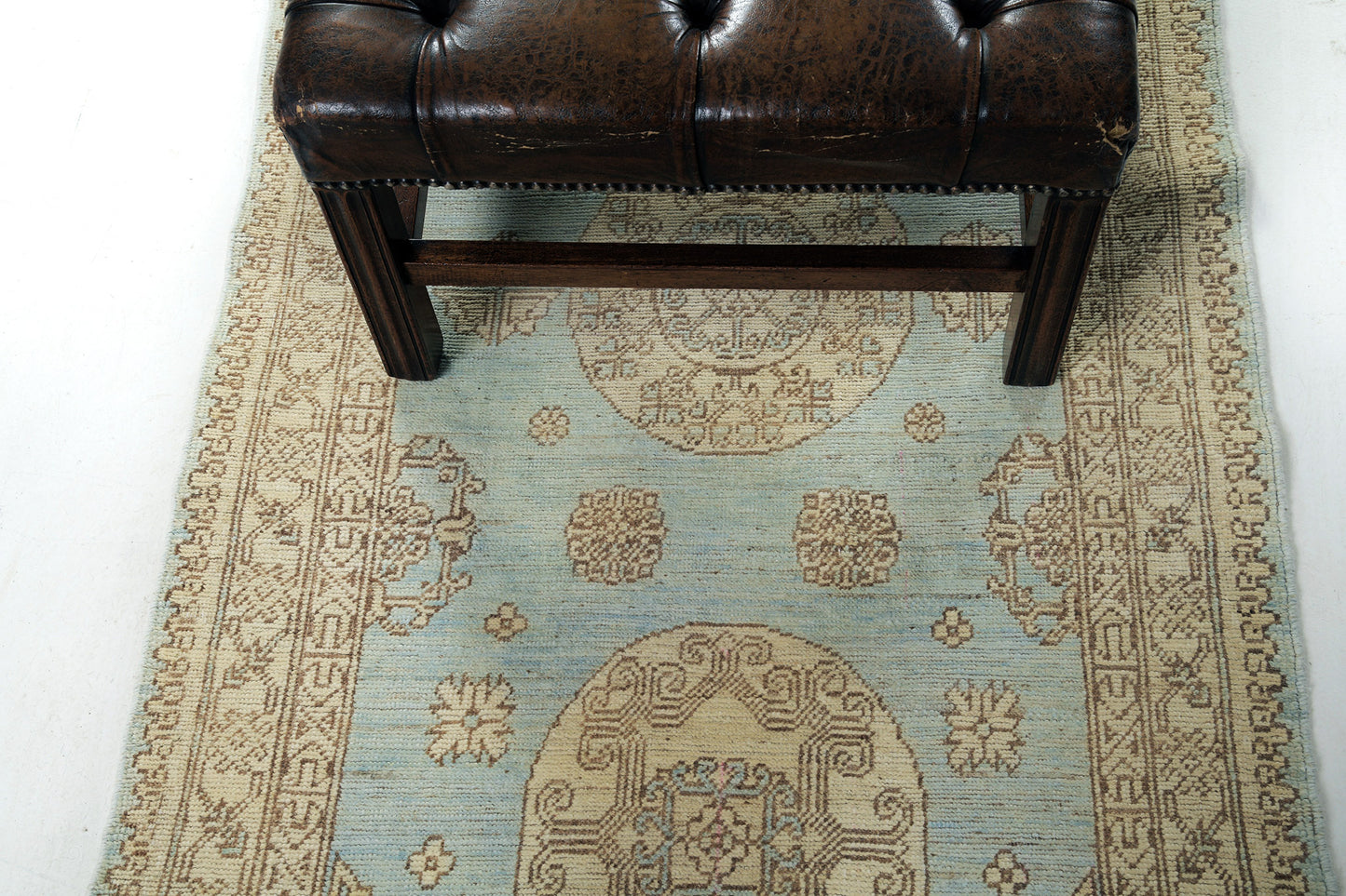 18th Century Khotan Design Revival Runner D5387