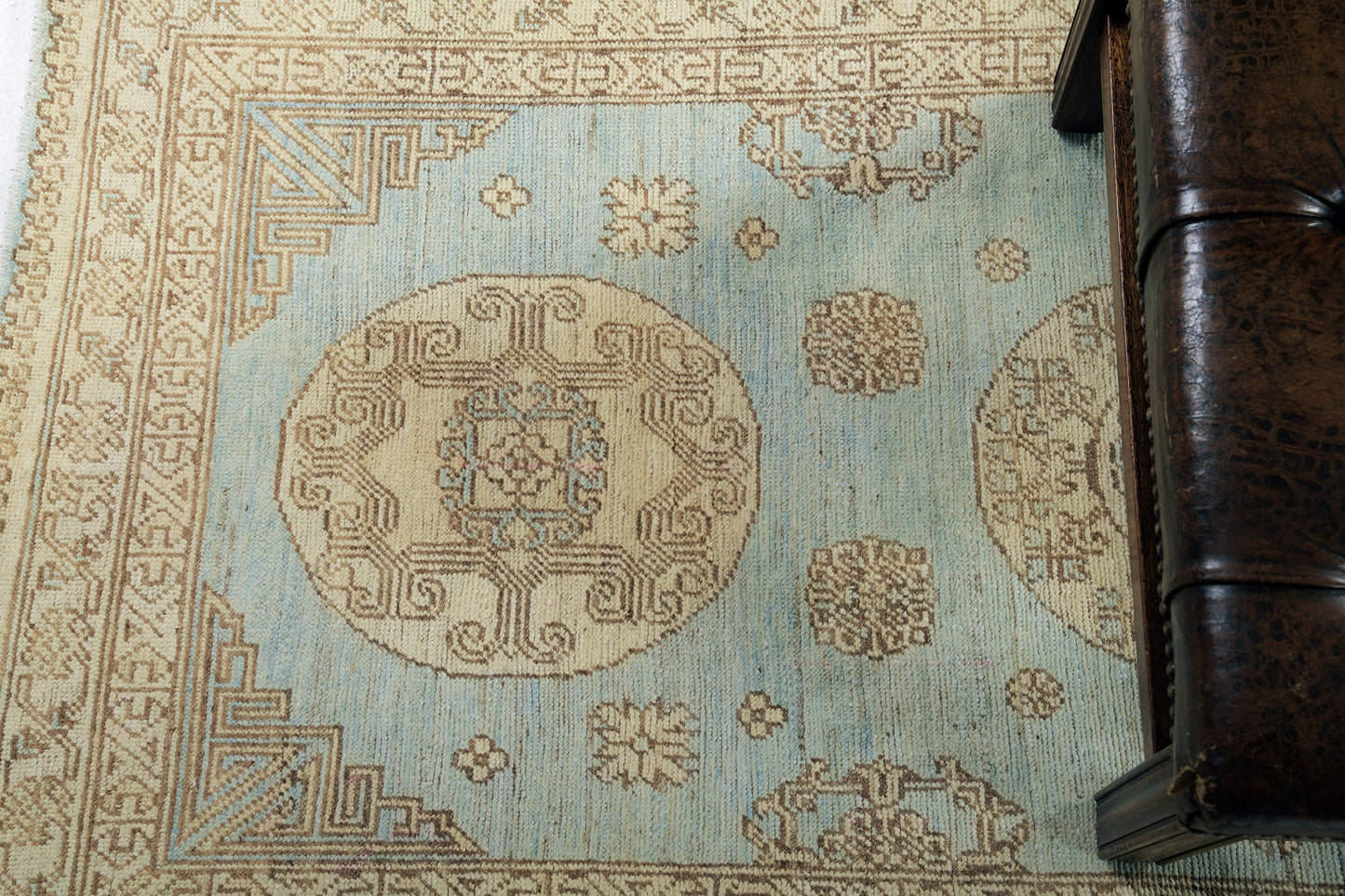 18th Century Khotan Design Revival Runner D5387