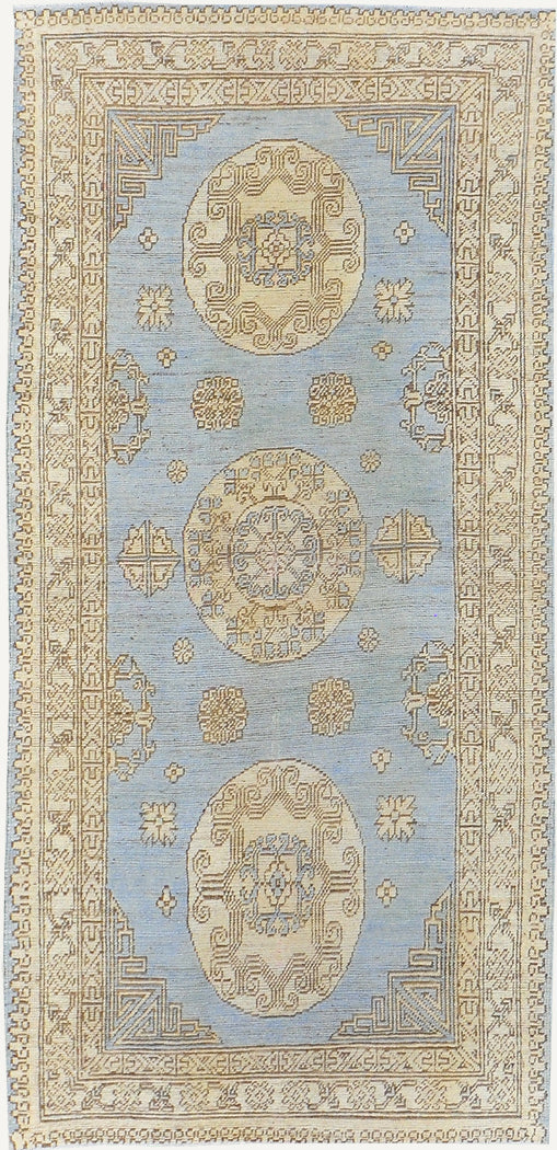 18th Century Khotan Design Revival Runner D5387