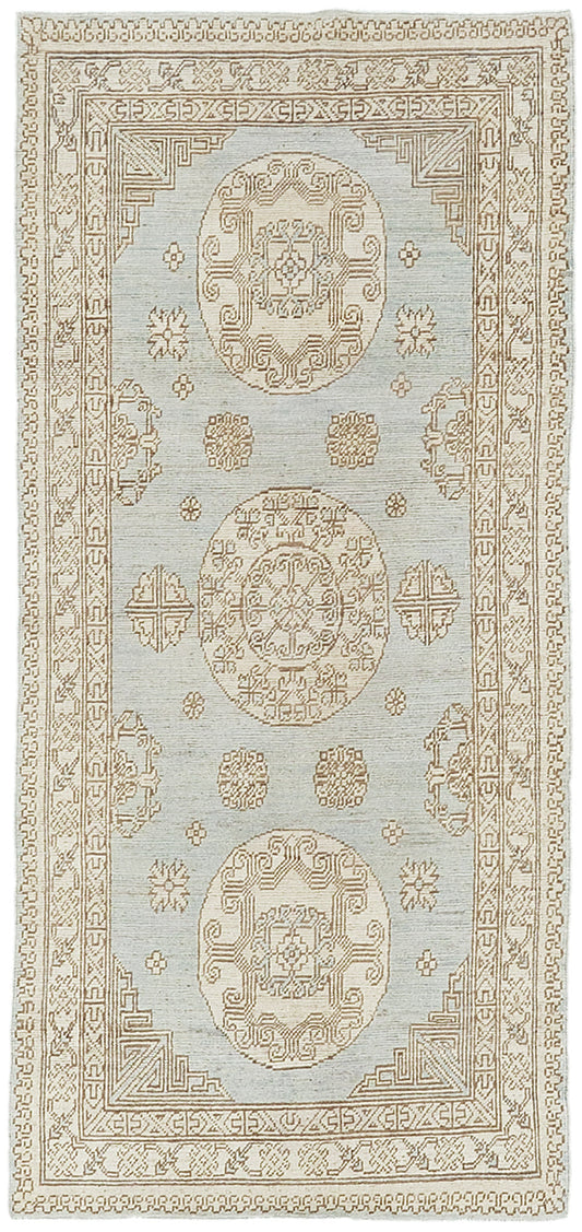 18th Century Khotan Design Revival Runner D5387