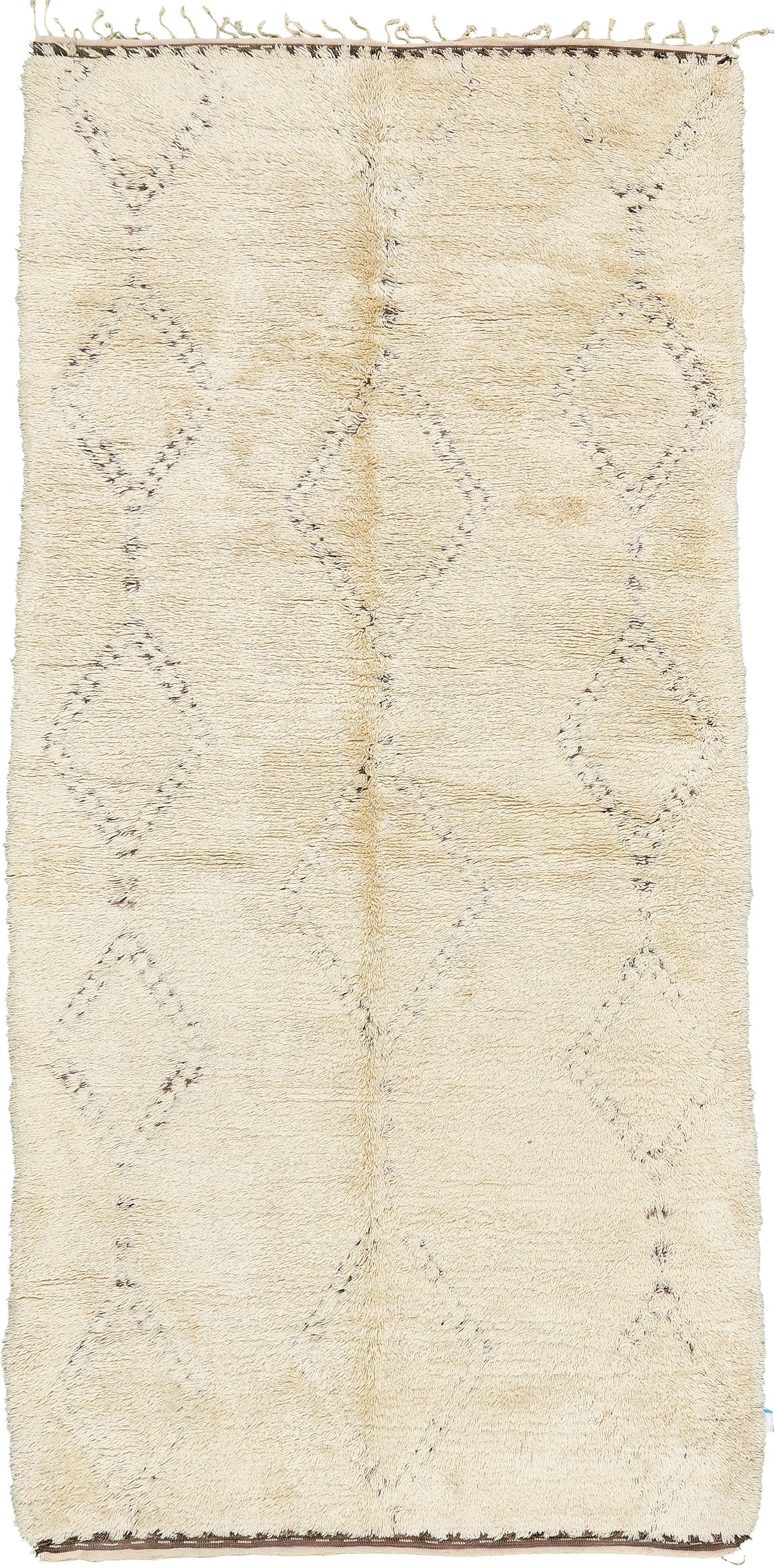 Modern Rug Image 13084 Vintage Moroccan Beni Ourain Tribe Berber Rug