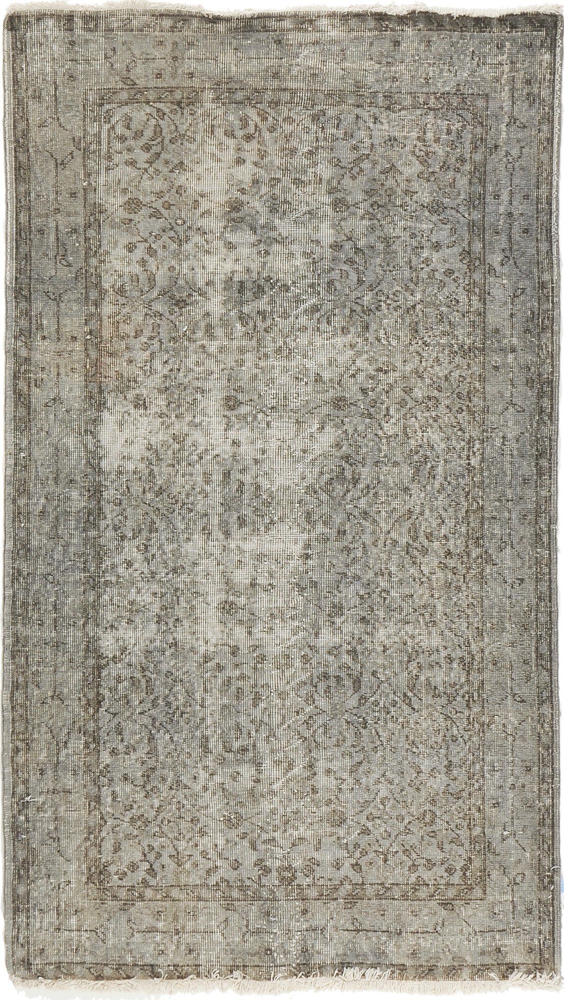 Overdyed Vintage Turkish Anatolian Rug - hand-knotted in Turkey - one-of-a-kind handmade area rug [#10]