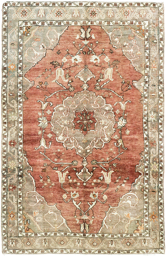 Vintage Turkish Anatolian Rug