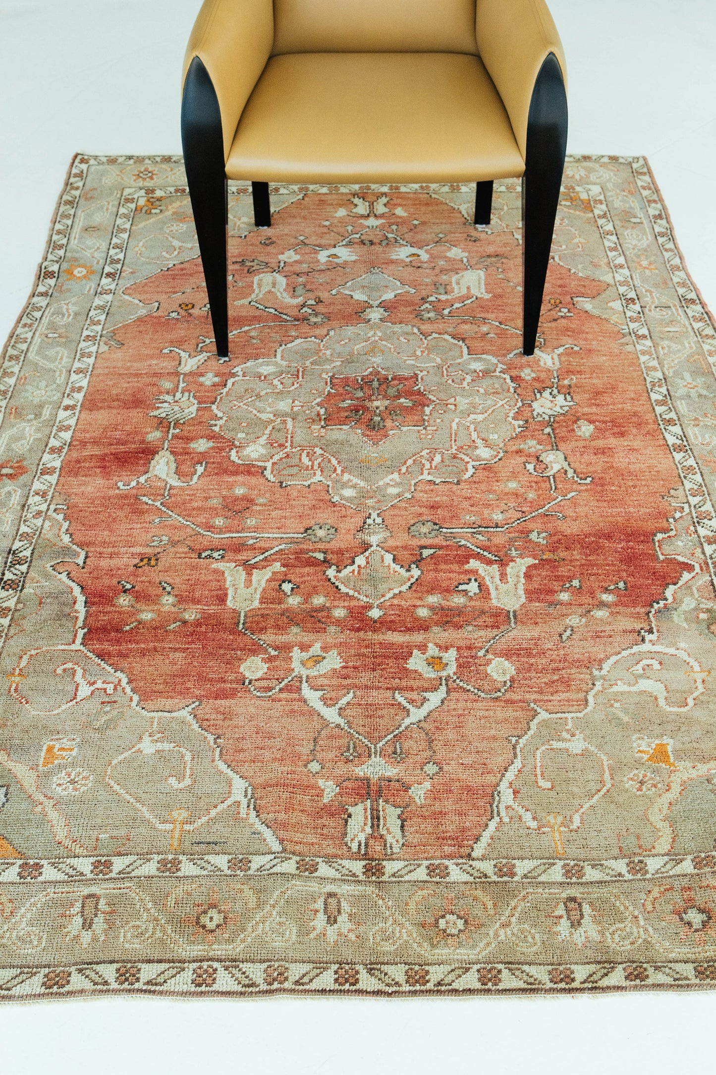 Vintage Turkish Anatolian Rug