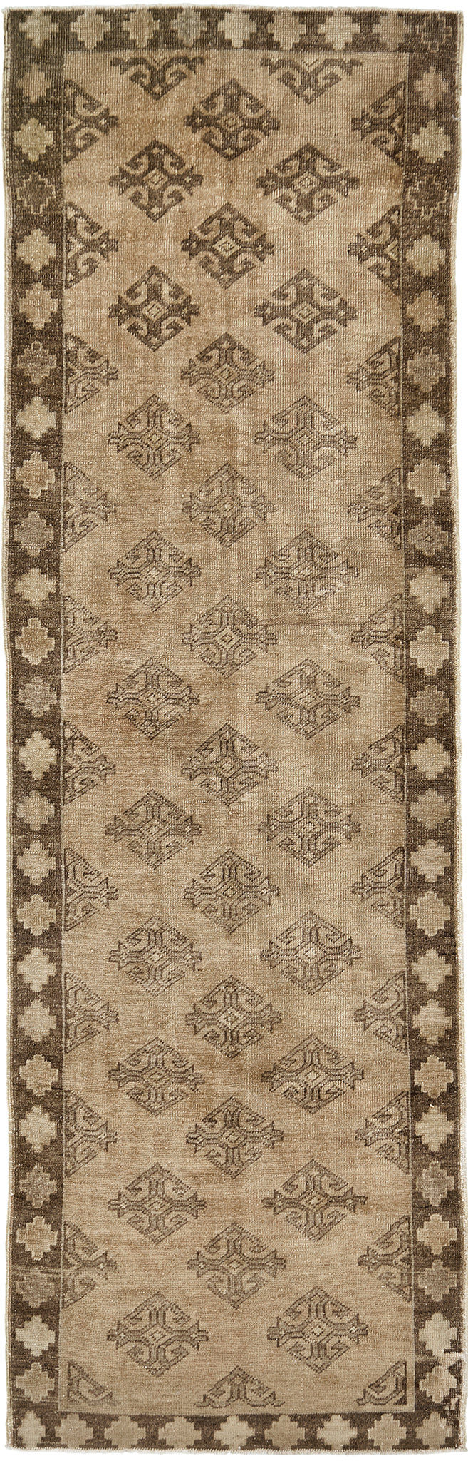Vintage Turkish Anatolian Runner - hand-knotted in Turkey - one-of-a-kind handmade area rug [#14]