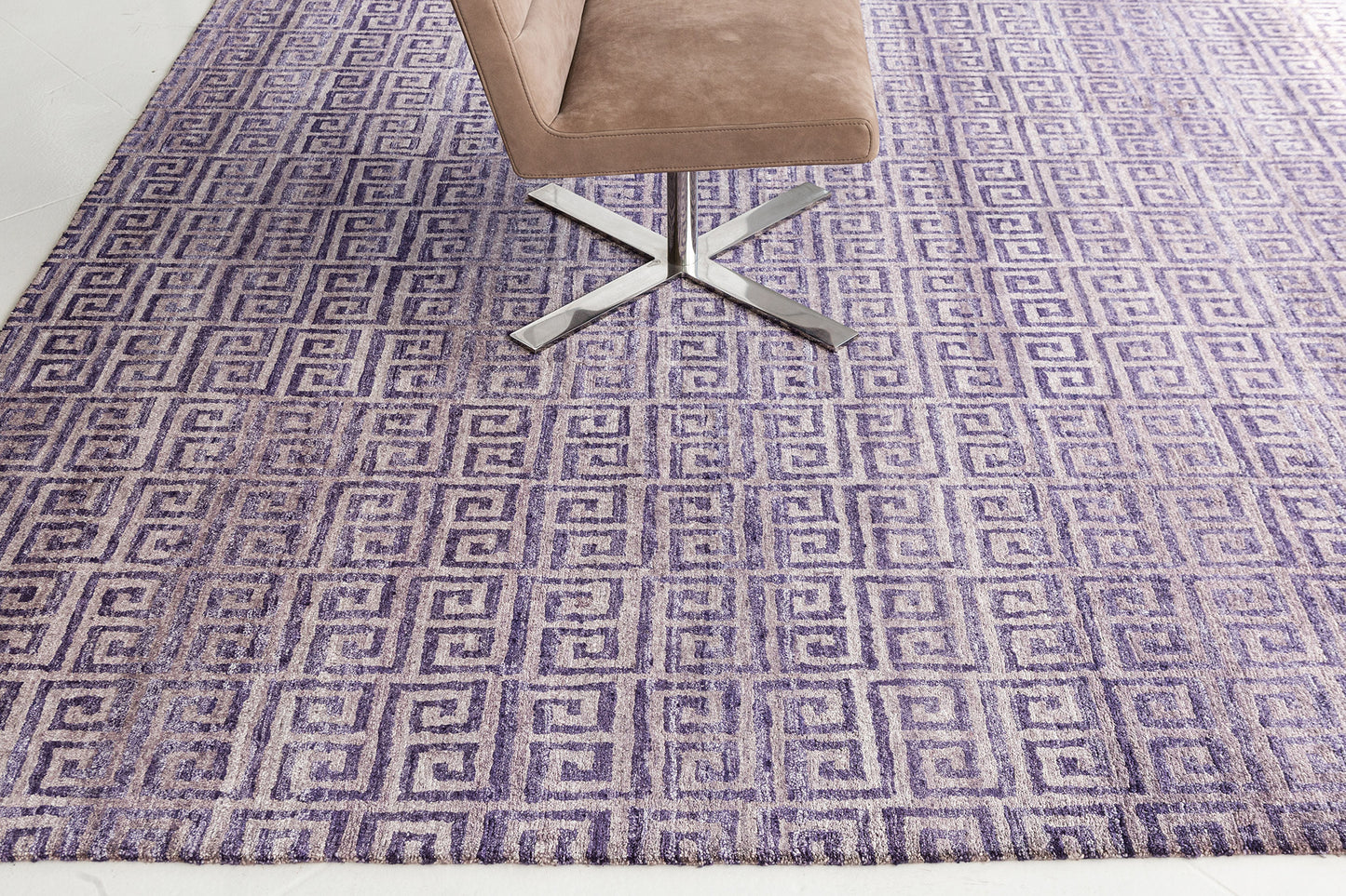 Modern Rug Image 7516 Modern Design Bamboo Silk Rug Cella