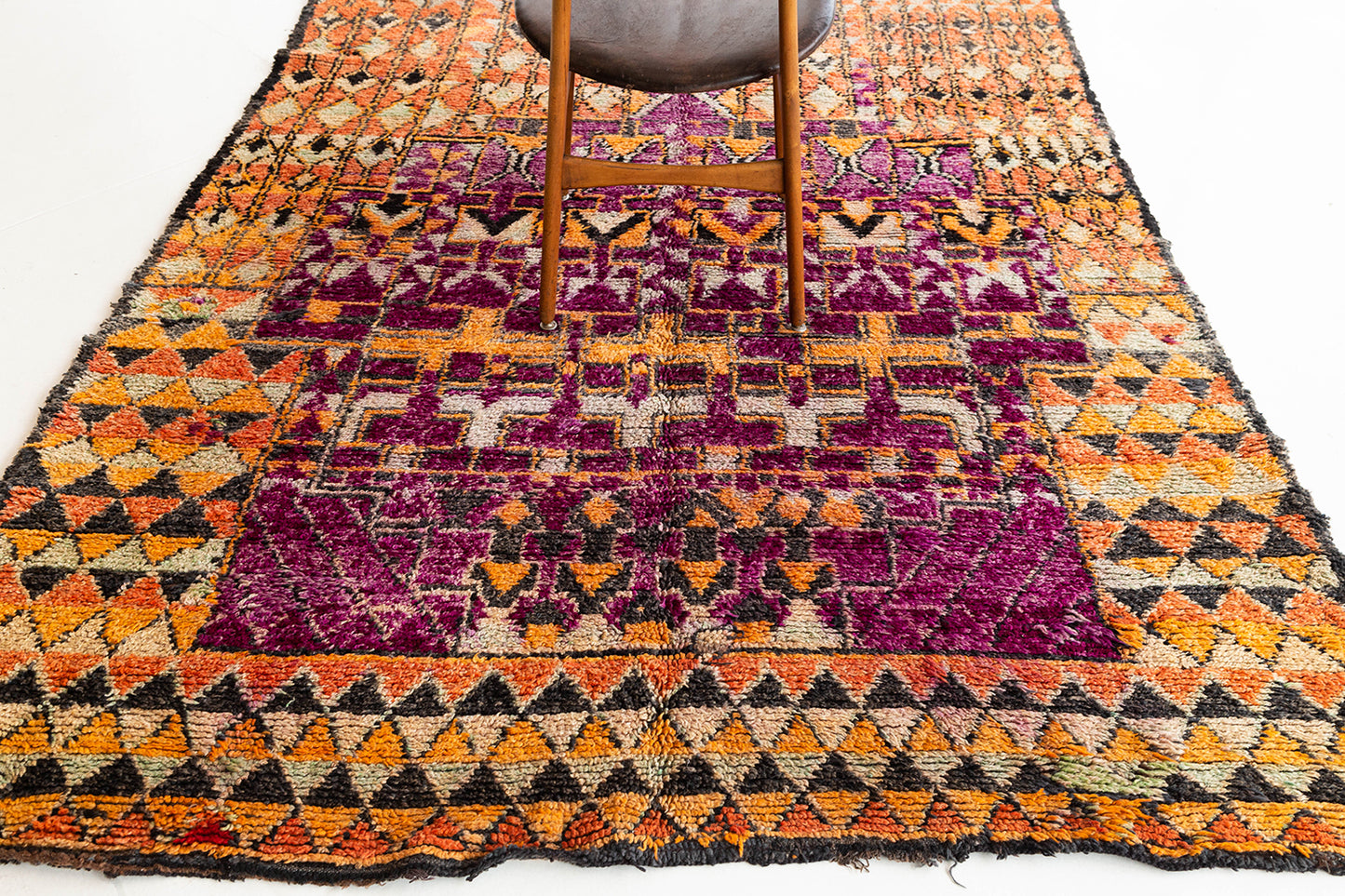 Modern Rug Image 13778 Vintage Tribal Moroccan Rug Azilal Tribe