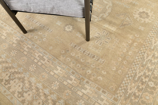 Vintage Style 18 Century Khotan Revival Rug