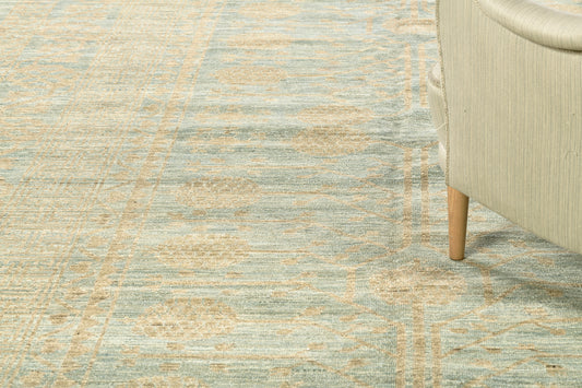 Vintage Style Safira Collection Khotan Revival Rug