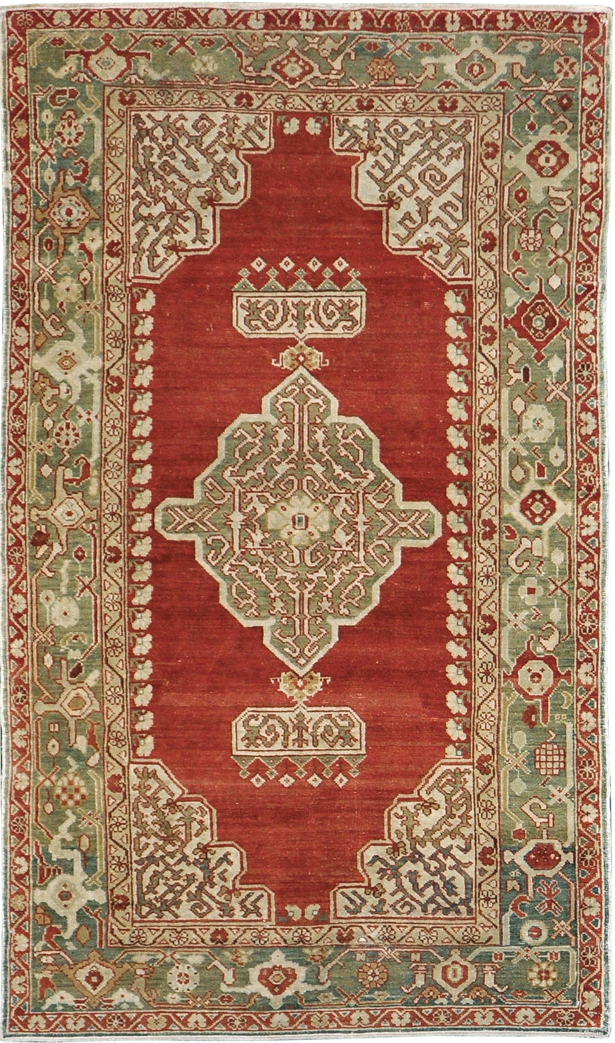 Vintage Turkish Anatolian Rug - hand-knotted in Turkey - one-of-a-kind handmade area rug [#61]