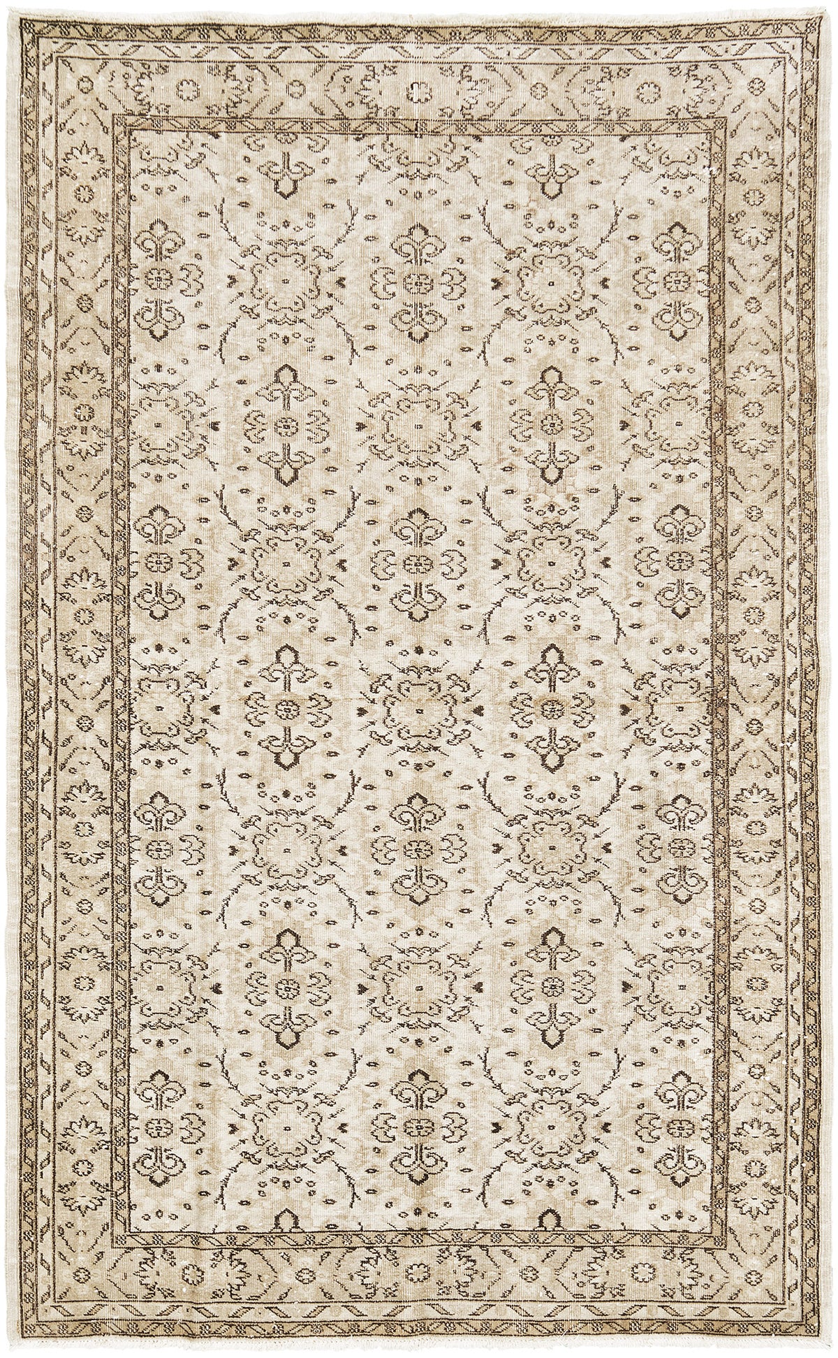 Vintage Turkish Anatolian Rug - hand-knotted in Turkey - one-of-a-kind handmade area rug [#62]