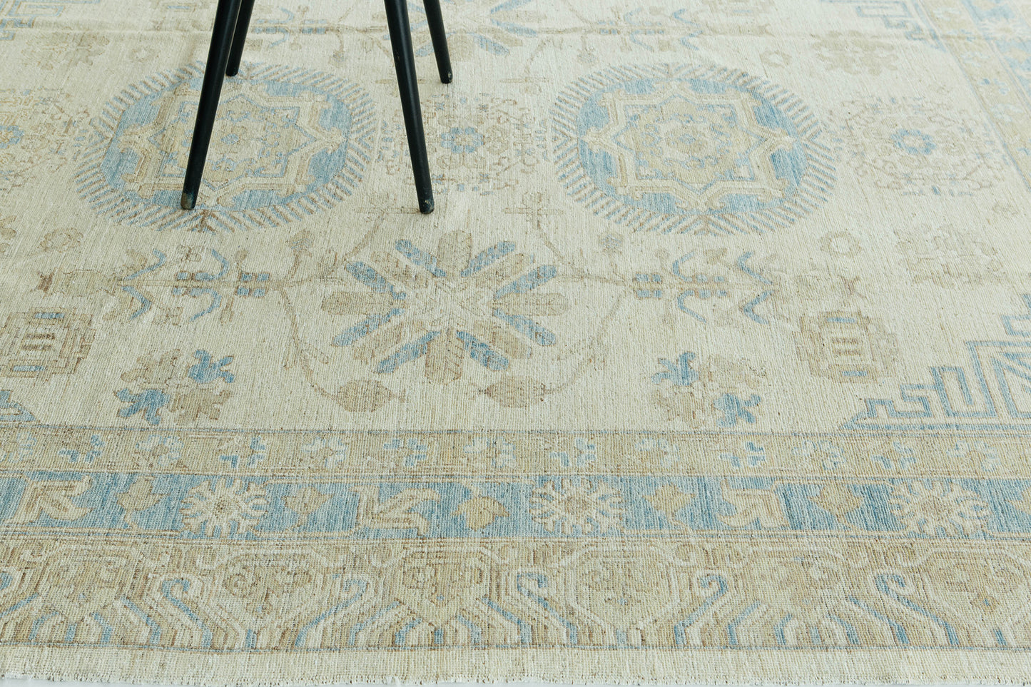 Vintage Style Khotan Design Rug D5583