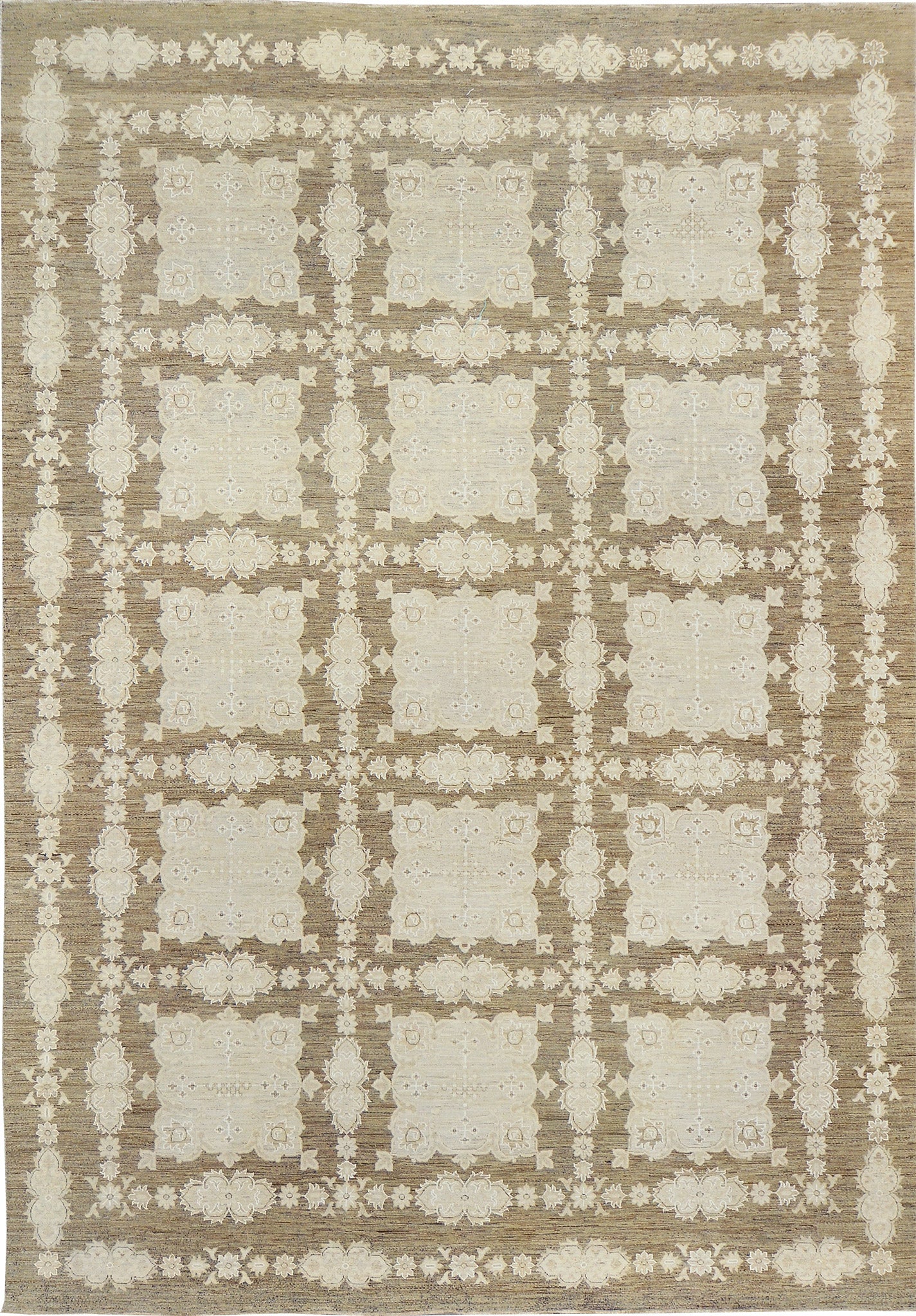 Vintage Style Savonnerie Design Rug