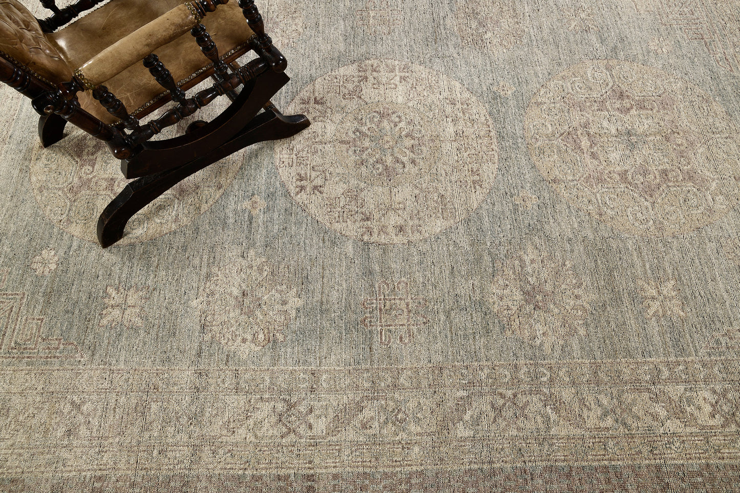 Vintage Style Khotan Revival Rug