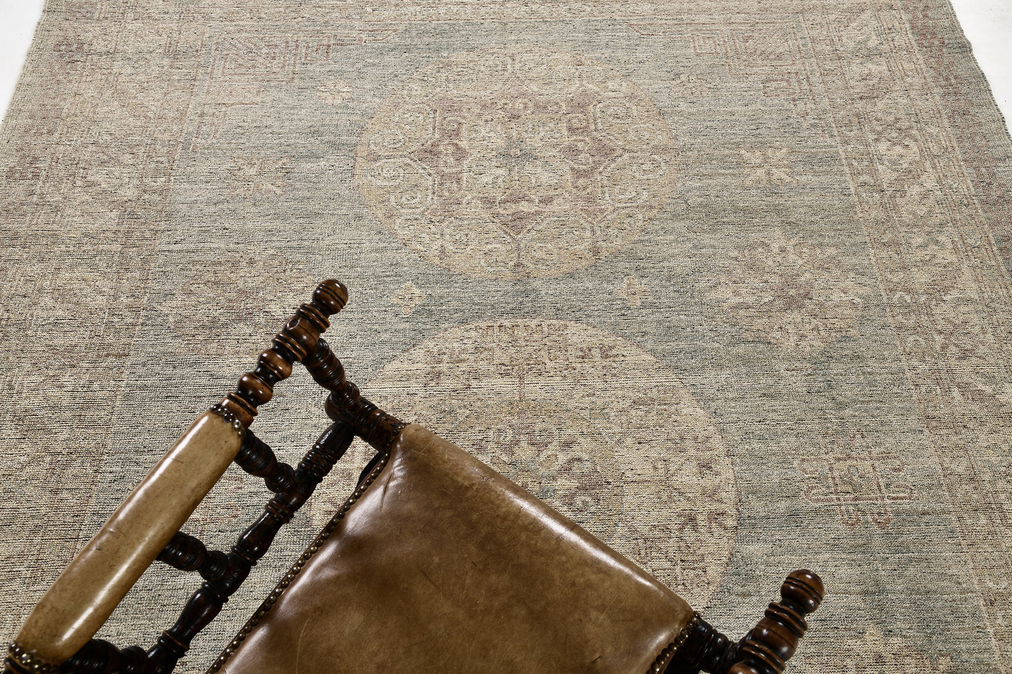 Vintage Style Khotan Revival Rug