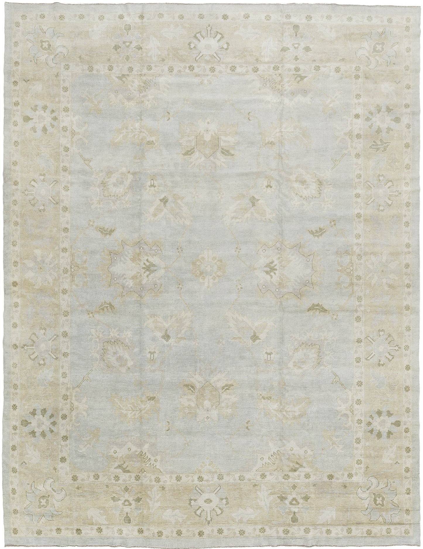 Turkish Oushak Revivial Rug