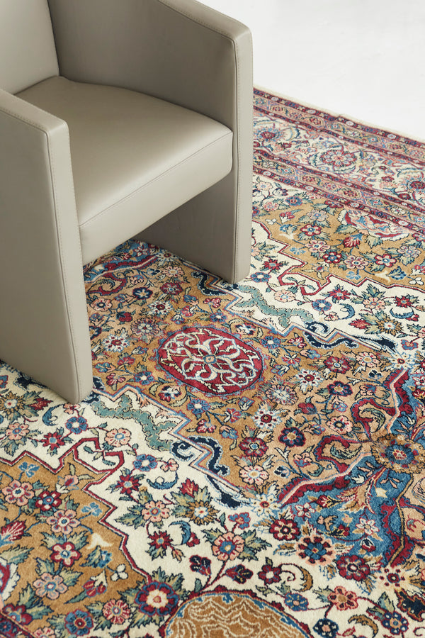 Persian Rug 4049 Vintage Persian Natanz Rug 22876