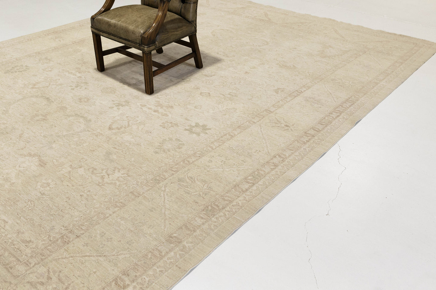 Vintage Style Sultanabad Revival Rug