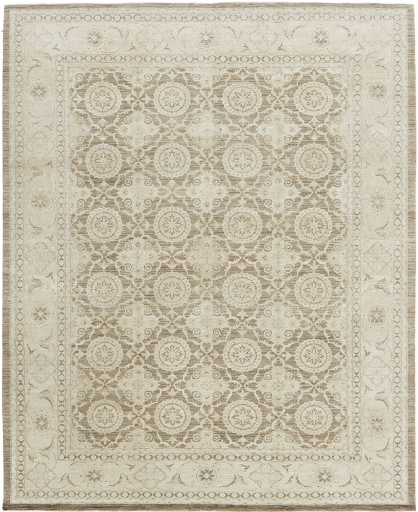 Vintage Style Rapture Collection Tabriz Design Rug