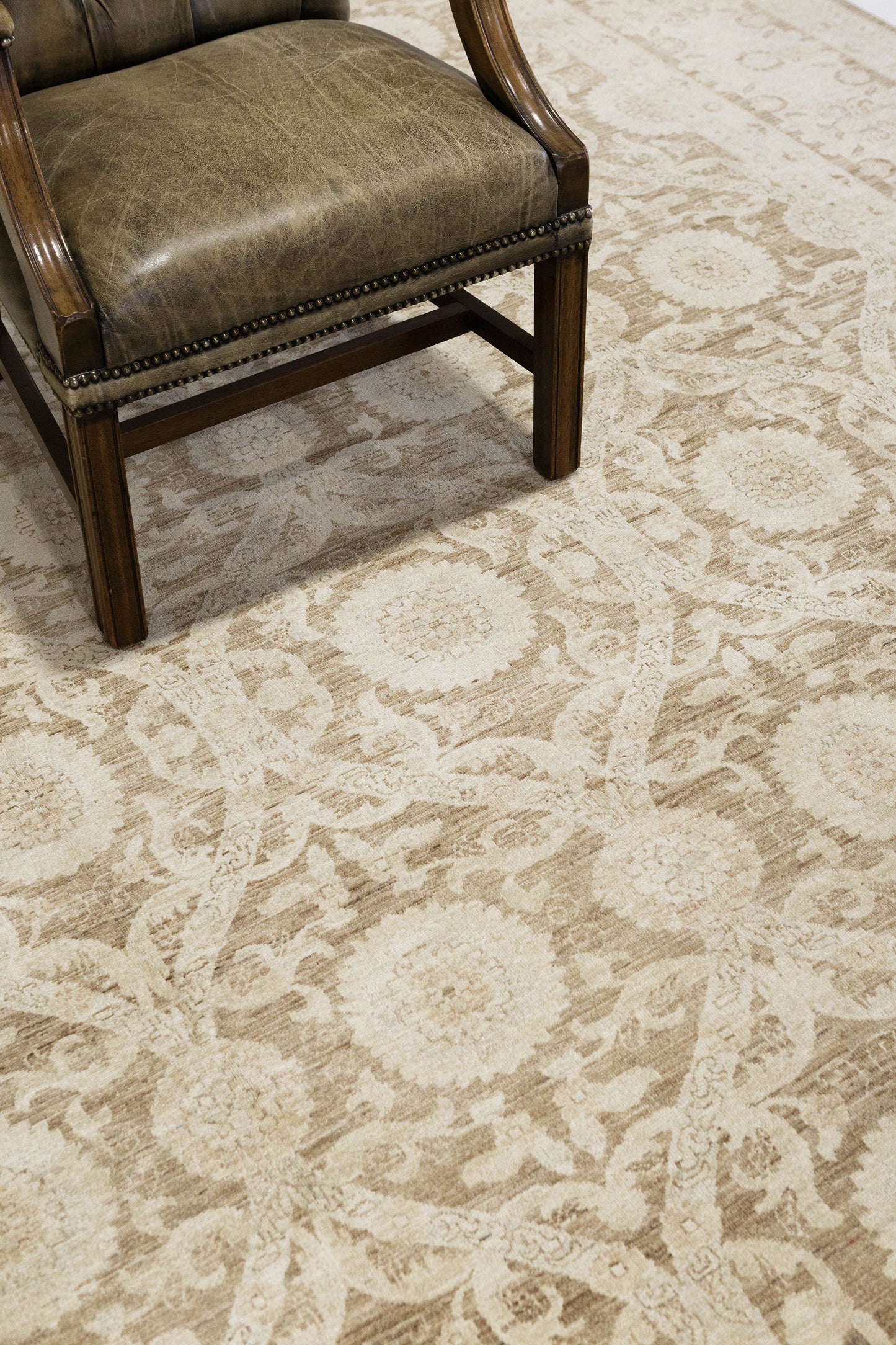 Vintage Style Tabriz Revival Rug