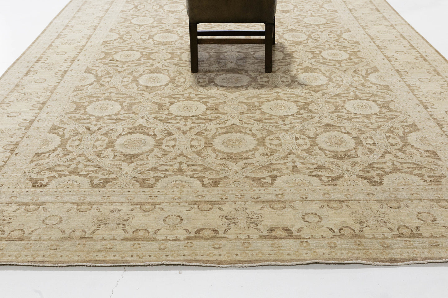 Vintage Style Tabriz Revival Rug