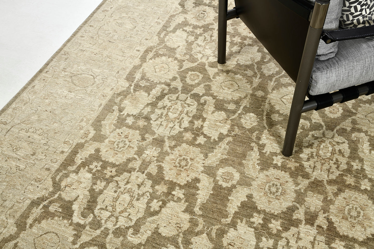 Vintage Style Tabriz Revival Rug