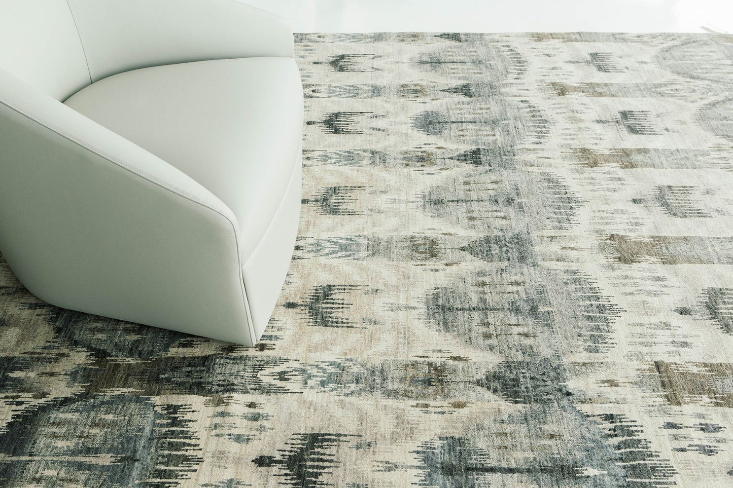 Ikat Design Rug Asara