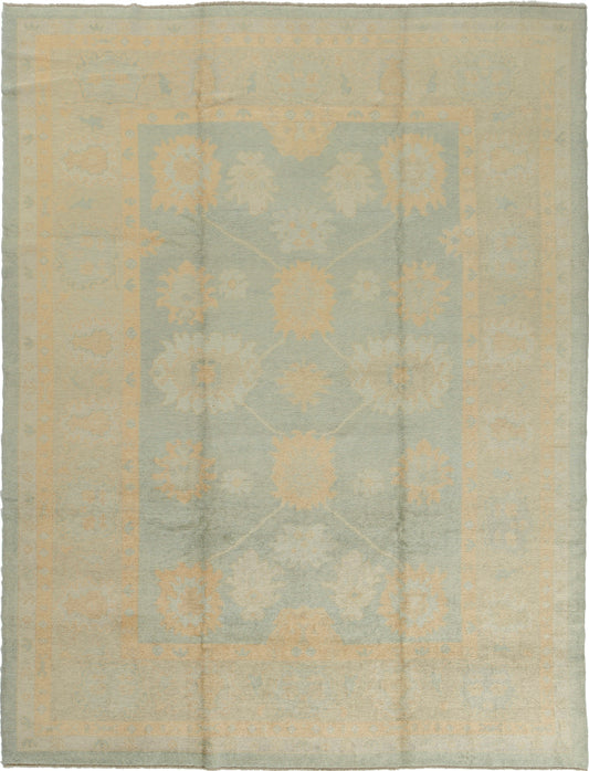 Turkish Oushak Revival Rug