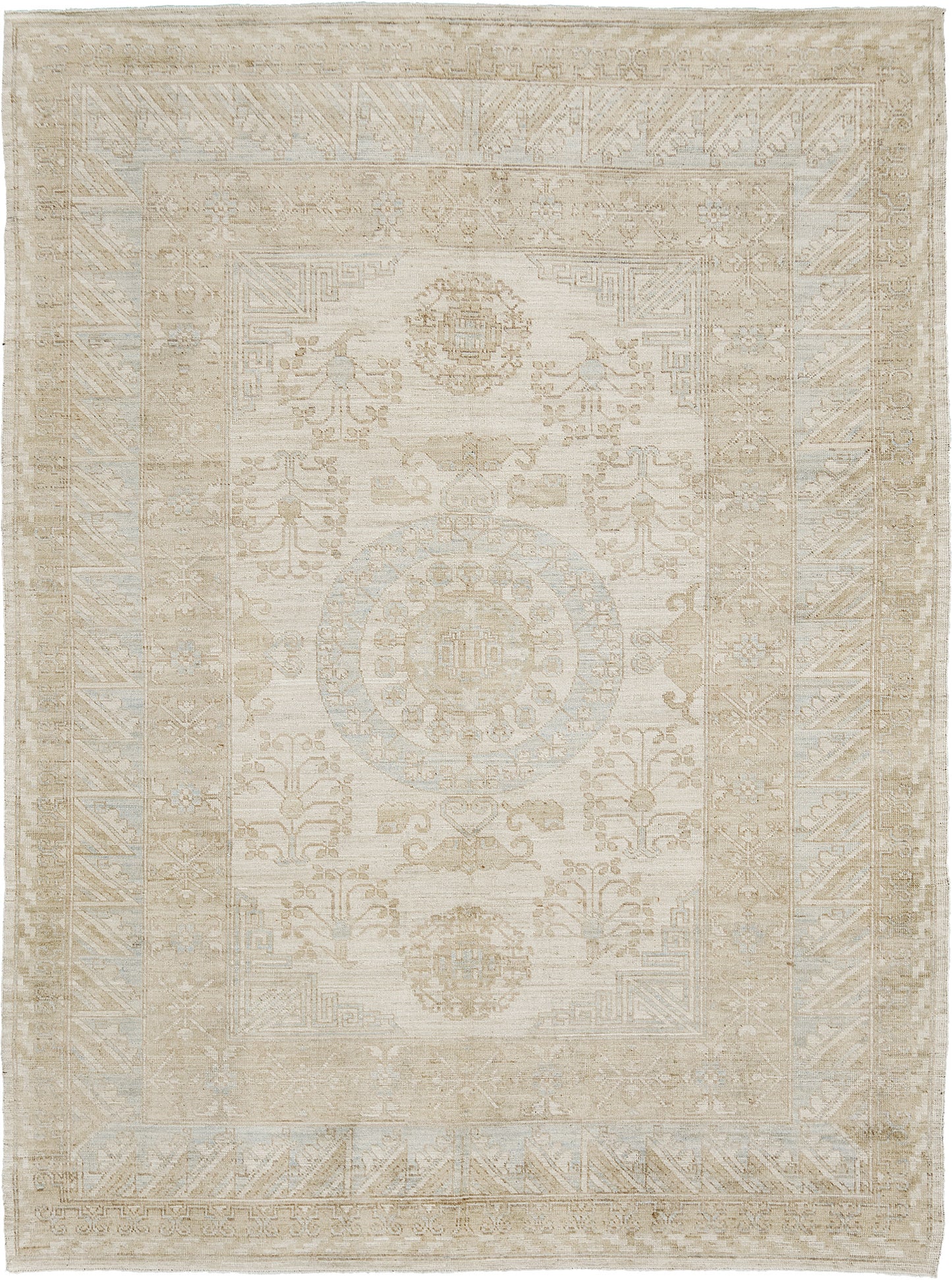 Vintage Style Safira Collection Khotan Design Rug