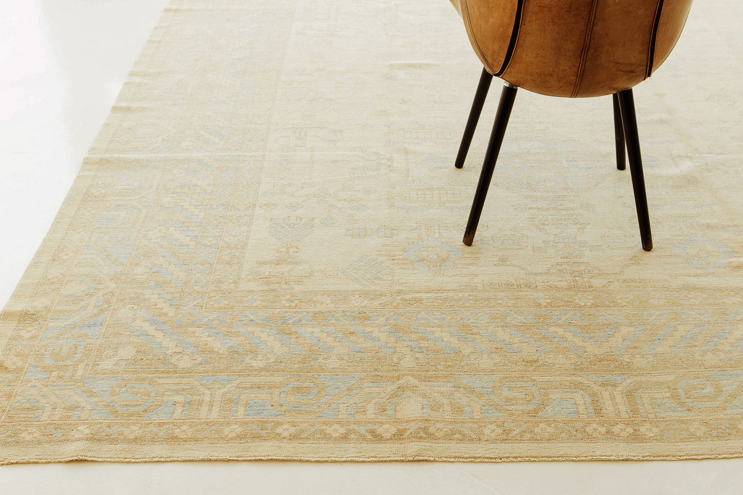 Vintage Style Khotan Revival Rug