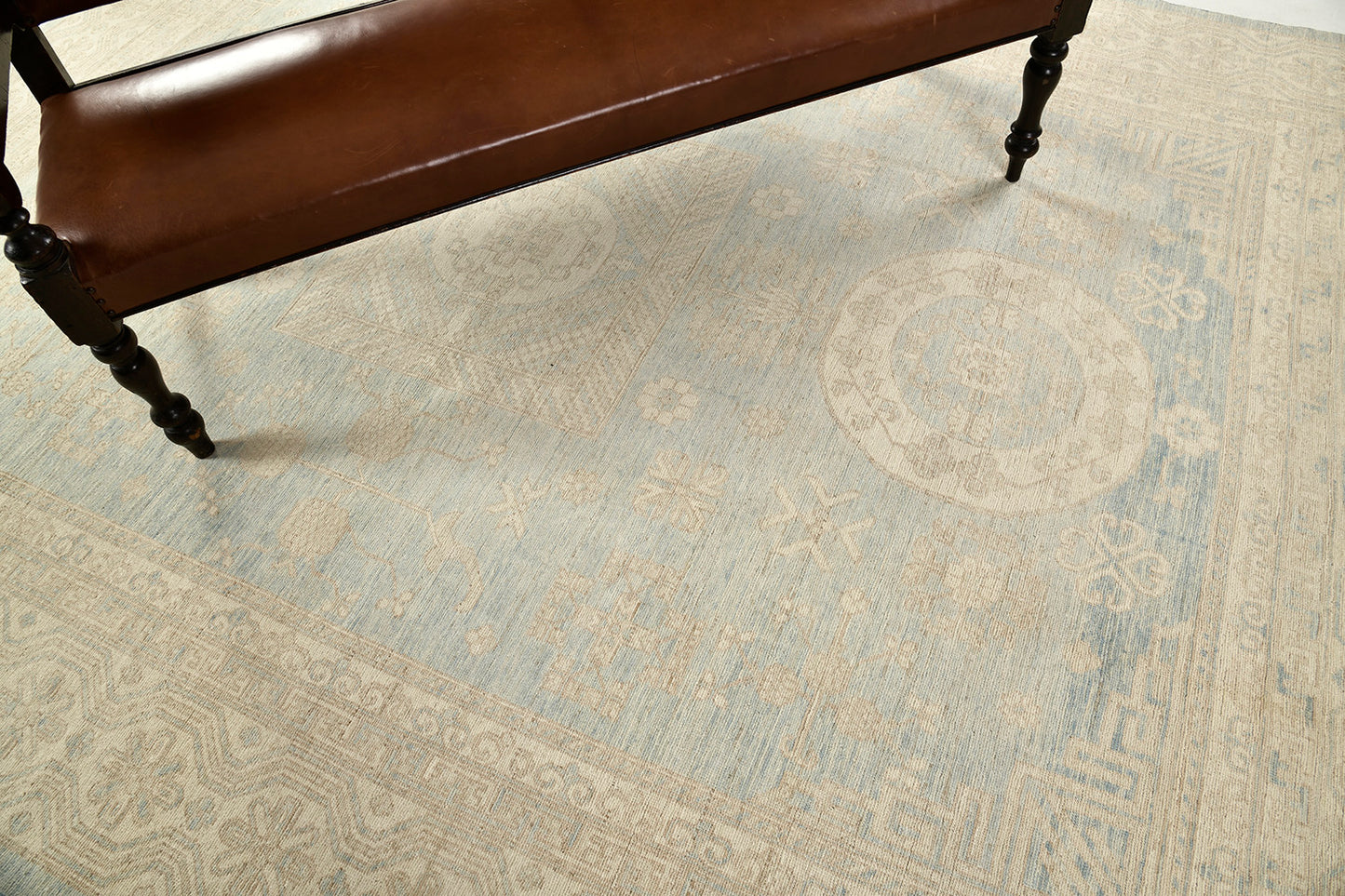 Vintage Style Khotan Revival Rug