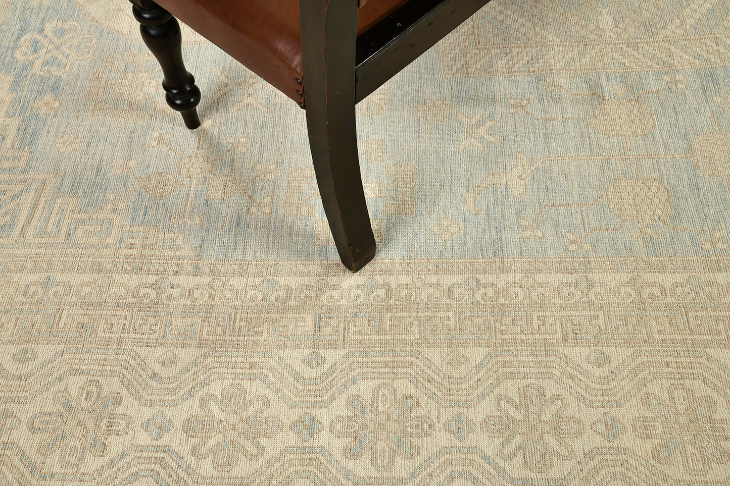 Vintage Style Khotan Revival Rug