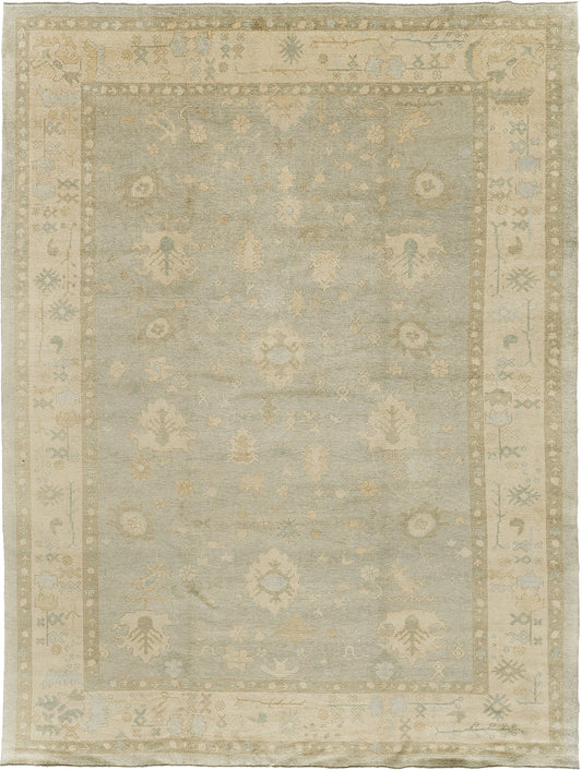 Turkish Oushak Revival Rug