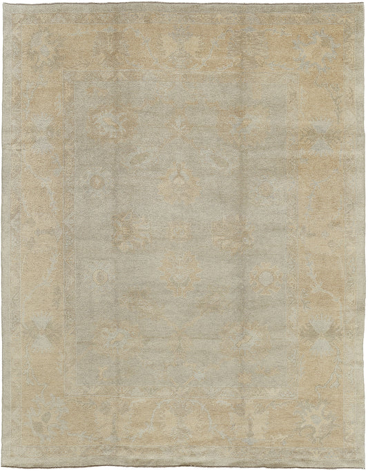 Turkish Oushak Revival Rug
