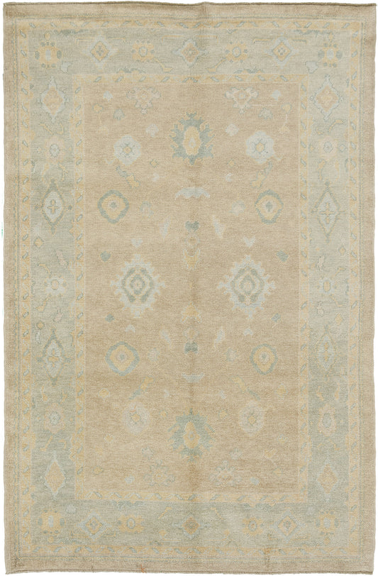 Turkish Oushak Revival Rug