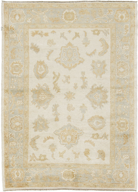 Turkish Oushak Revival Rug
