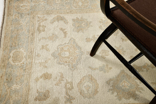 Turkish Oushak Revival Rug