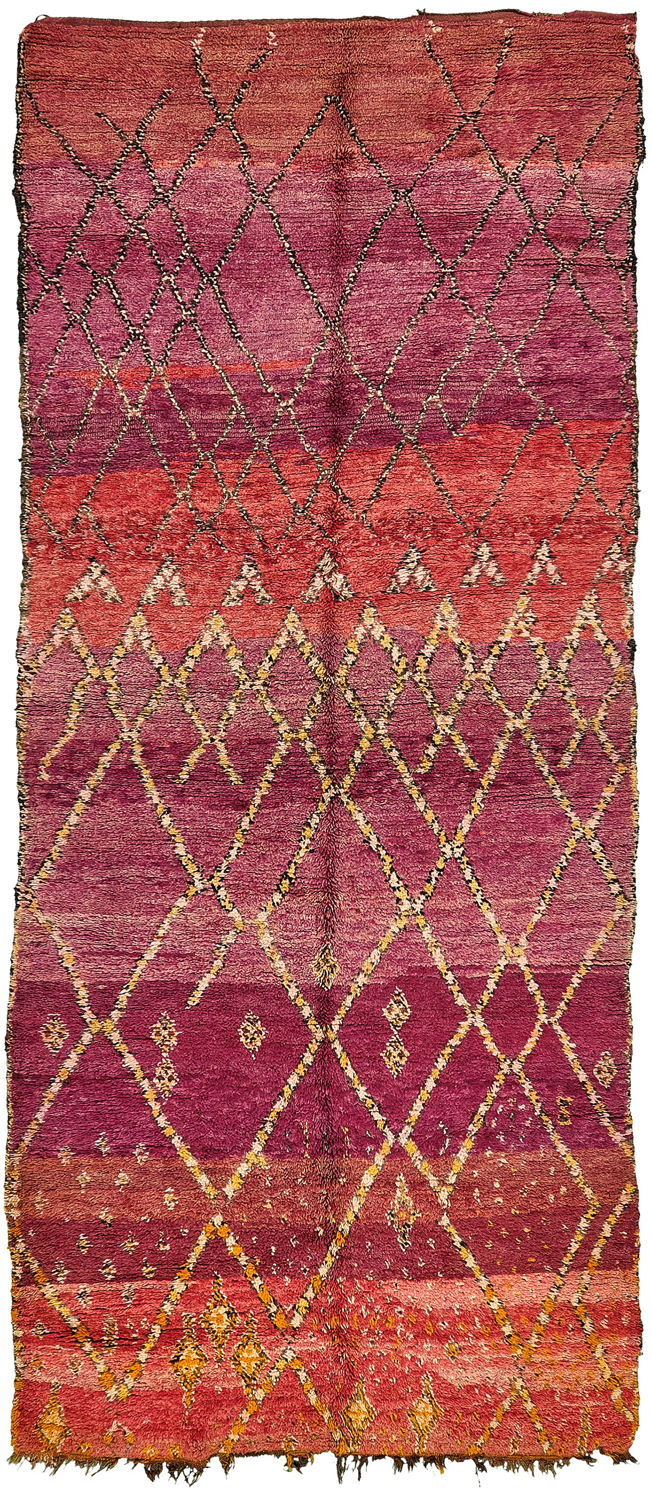 Modern Rug Image 13437 Vintage Moroccan High Atlas Tribe Rug