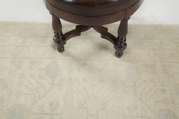 Vintage Style Khotan Design Runner - East Turkestan Khotan - full length showing color variation [#5]