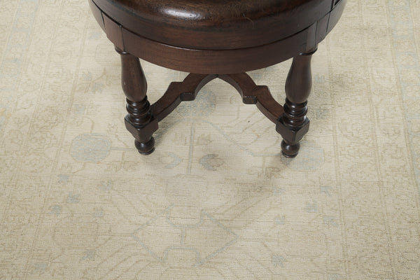 Vintage Style Khotan Design Runner - East Turkestan Khotan - detailed border and fringe [#5]