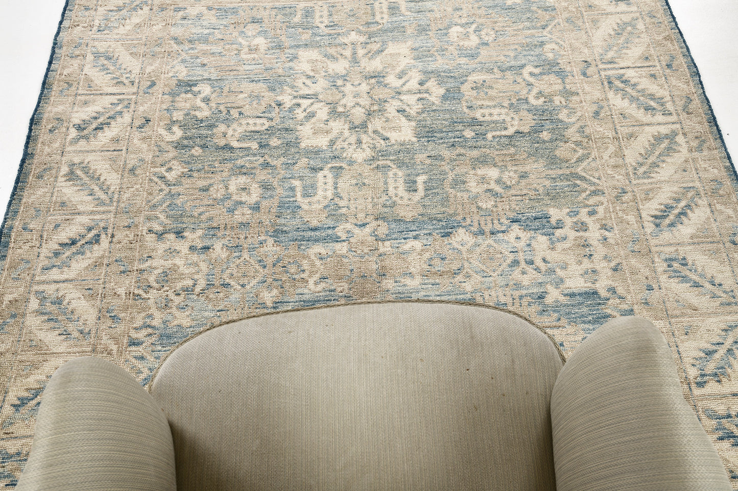 Vintage Style Sultanabad Revival Rug