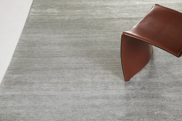 Modern Rug Image 10433 Solid Design Bamboo Silk Rug Dara