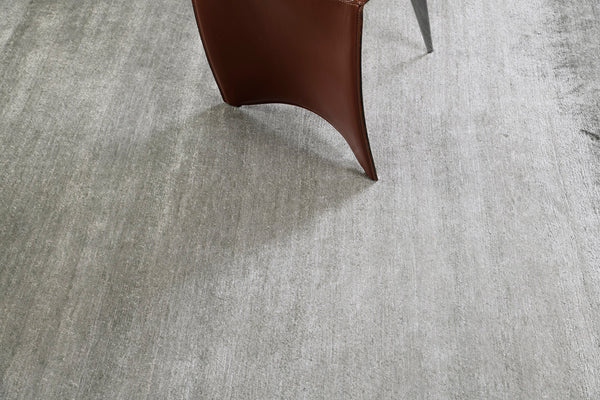 Modern Rug Image 10435 Solid Design Bamboo Silk Rug Dara